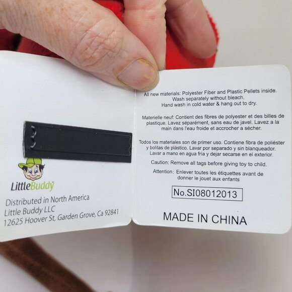 New Diddy Kong SUPER MARIO BROS. 7 inch Sit Plush Official San-Ei 1587 Plushie - Picture 6 of 15